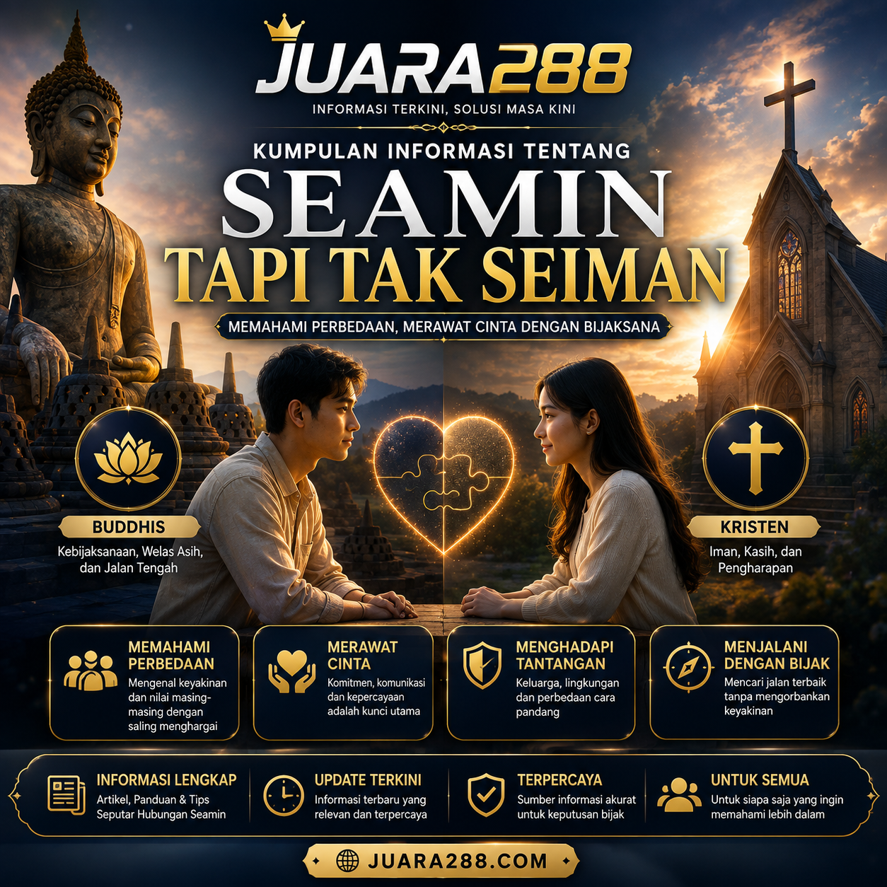 JUARA288 - Kumpulan Informasi Tentang Seamin Tapi Tak Seiman